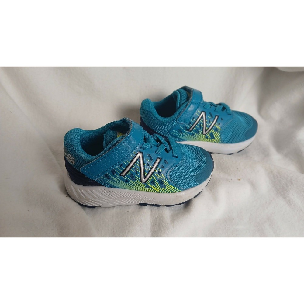 New Balance FuelCore Urge v2 Blue Lime Green Toddler Sneakers Size 6 KJURGOH